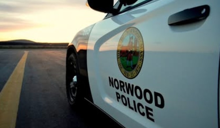 Norwood Police Spread Holiday Cheer with Safety Reminder and Warm Wishes to the Community