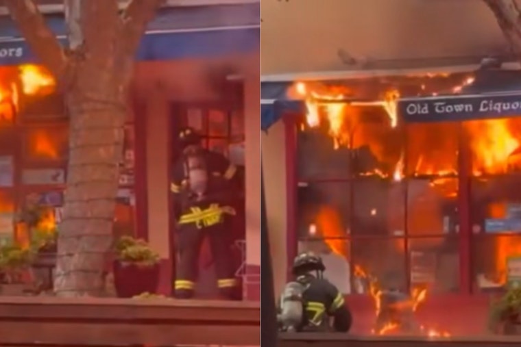 Novato Firefighters Extinguish Blaze at Downtown Liquor Store, No Injuries Reported