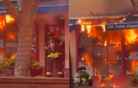 Novato Firefighters Extinguish Blaze at Downtown Liquor Store, No Injuries Reported