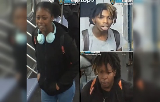 NYPD Seeks Trio Suspected of Violent Robbery and Assault on Brooklyn-Bound Subway