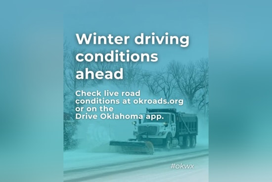 ODOT Battles Freezing Fog in Oklahoma Drivers Warned of Slick Roads and Low Visibility