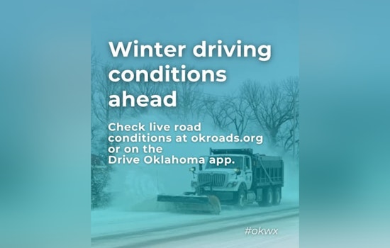 ODOT Battles Freezing Fog in Oklahoma Drivers Warned of Slick Roads and Low Visibility
