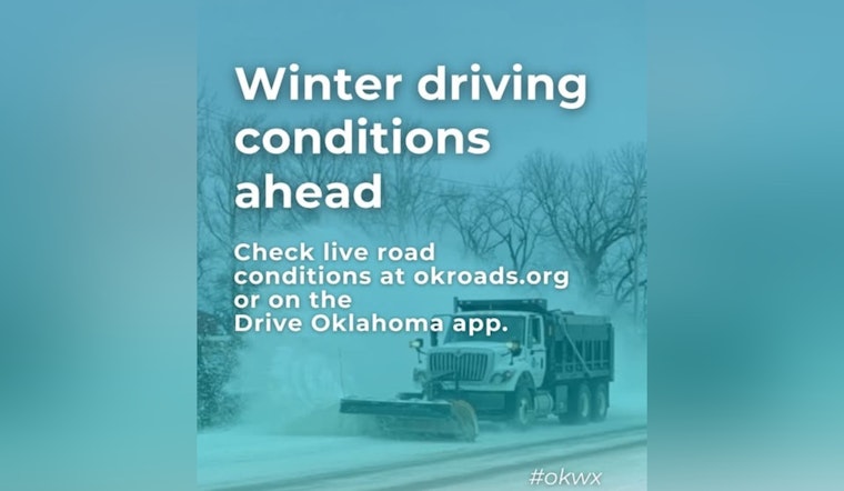 ODOT Battles Freezing Fog in Oklahoma Drivers Warned of Slick Roads and Low Visibility