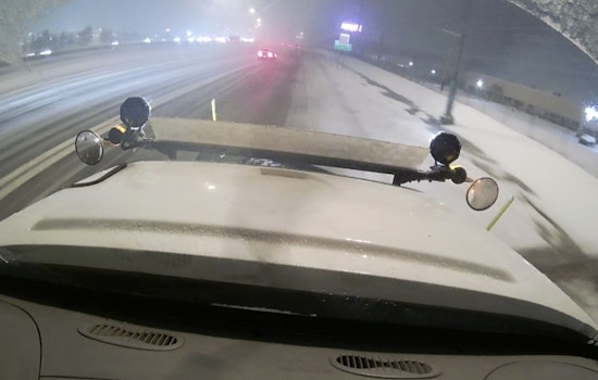 ODOT District 12 in Cleveland Combats Winter Roads, Urges Motorists to Drive Safely Amidst Freezing Conditions