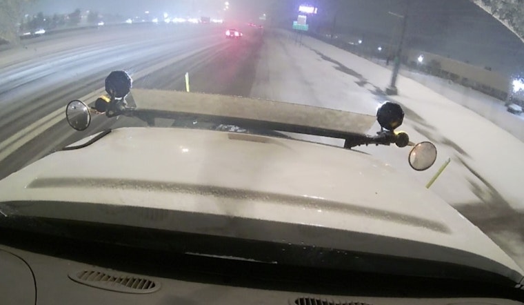 ODOT District 12 in Cleveland Combats Winter Roads, Urges Motorists to Drive Safely Amidst Freezing Conditions
