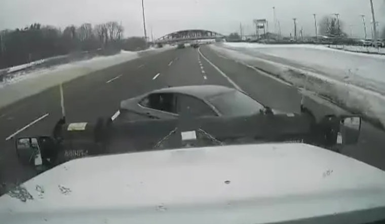 ODOT Snowplow Involved in Stark County Collision with Car on I-77, Calls for Safe Driving Around Plows Amplified