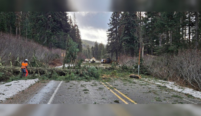 ODOT Warns of Impending Windstorm and Urges Caution for Oregon Holiday Travelers on Christmas Eve
