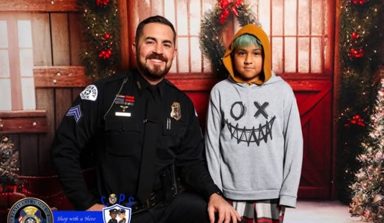 Ogden Police Department Fosters Community Ties with "Shop With a Hero" Event