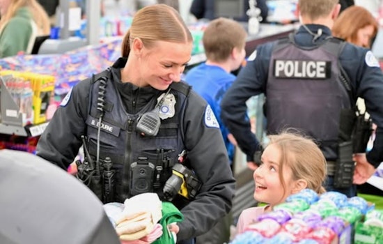 Ogden Police Join Children for Festive 'Shop With a Hero' Event to Strengthen Community Bonds