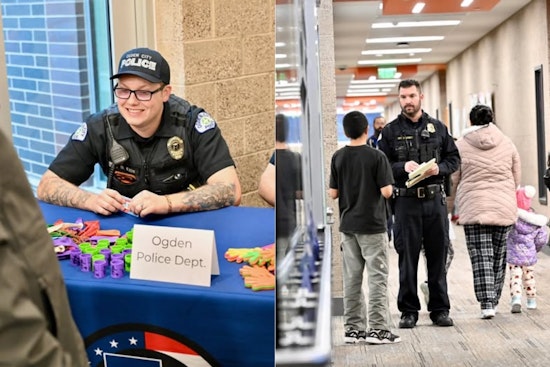 Ogden Police Join in on Winter Celebration at Liberty Elementary to Strengthen Community Bonds