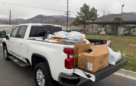 Ogden's John Watson Chevy Dealership Donates Food and Clothing to Aid Community Members in Winter Months