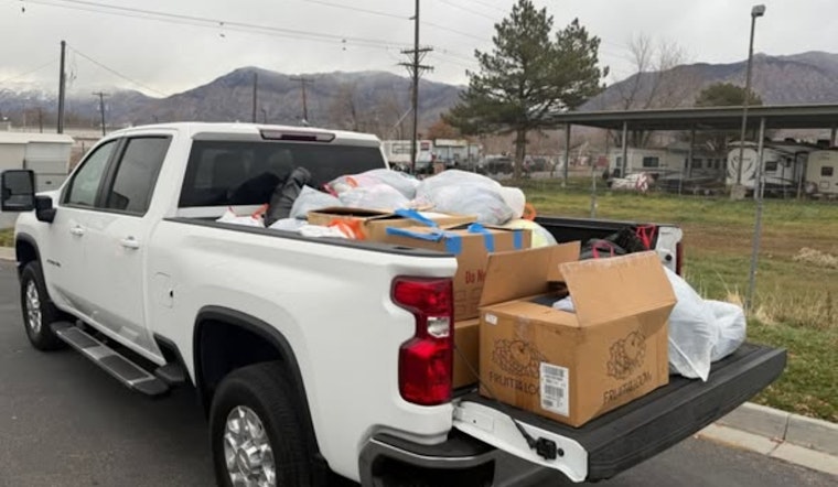 Ogden's John Watson Chevy Dealership Donates Food and Clothing to Aid Community Members in Winter Months