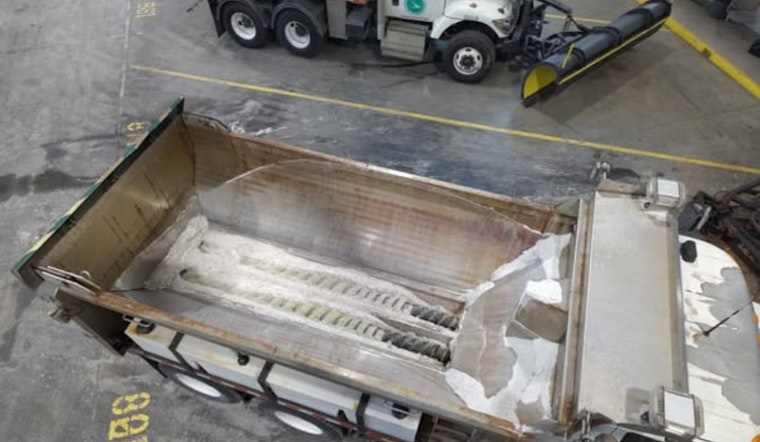 Ohio Department of Transportation Reveals Secrets Behind Efficient Snowplow Salt Distribution in Cleveland