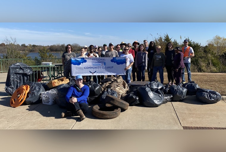 Oklahoma City Unite for National Stormwater Day, Volunteers Collect Over 6,000 Pounds of Waste