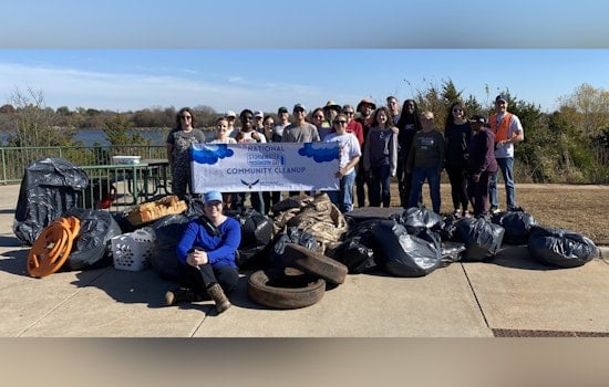 Oklahoma City Unite for National Stormwater Day, Volunteers Collect Over 6,000 Pounds of Waste