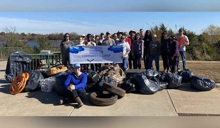 Oklahoma City Unite for National Stormwater Day, Volunteers Collect Over 6,000 Pounds of Waste