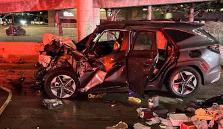 One Dead, Multiple Vehicles Damaged in High-Speed Crash on Bangerter Highway