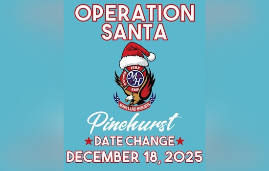 Operation Santa in Pinehurst Is Rescheduled with Maryland Heights Firefighters Set to Deliver Holiday Cheer on December 18