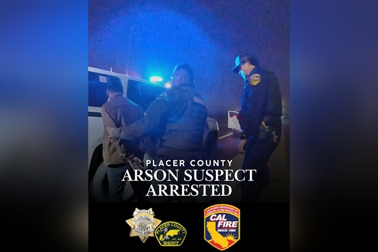 Ophir Hills Arson Hunt Ends With Roseville 21-Year-Old In Cuffs