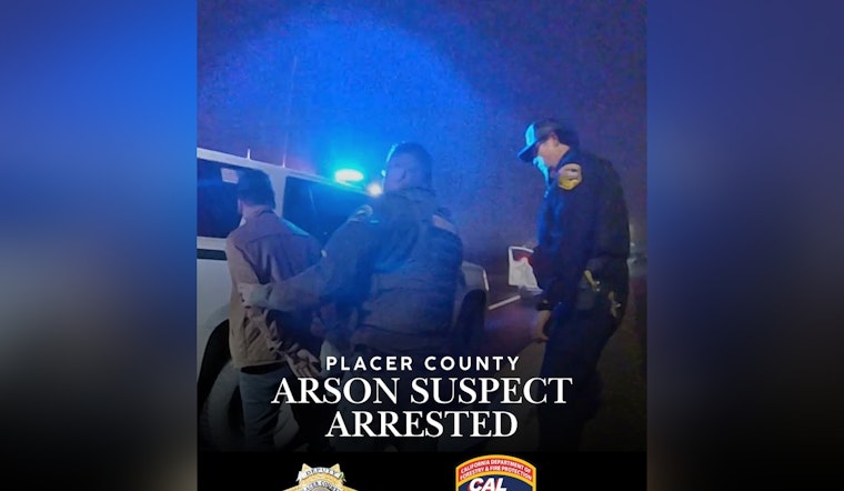 Ophir Hills Arson Hunt Ends With Roseville 21-Year-Old In Cuffs