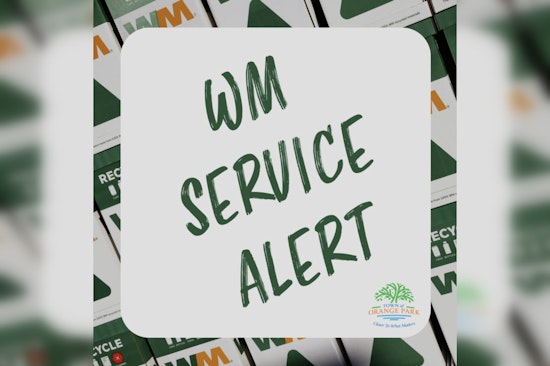 Orange Park Announces New Year’s Waste Collection Changes with Recycling on January 1 and Trash Delayed to January 2