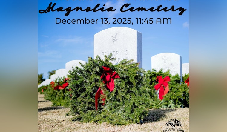 Orange Park Community to Celebrate Veterans with Wreaths Across America Ceremony at Magnolia Cemetery