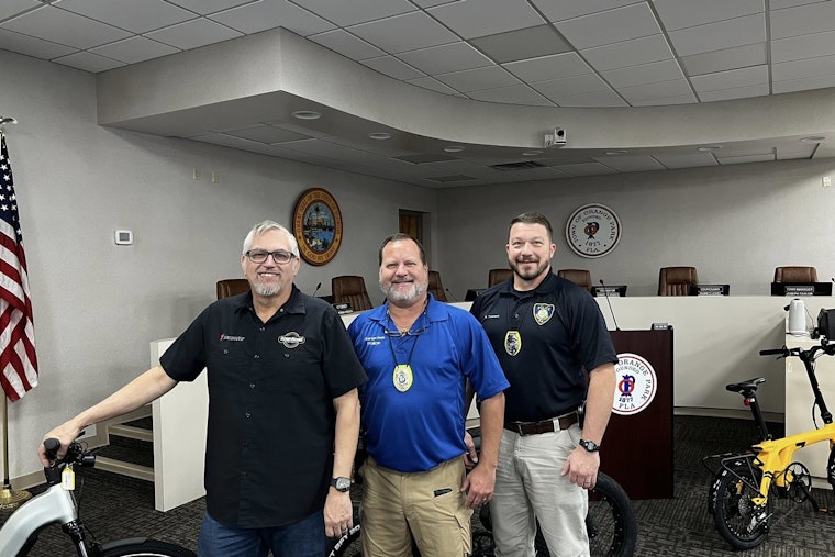 Orange Park Police Partner with Local Bike Shop for Community E-Bike Safety Course Ahead of Holidays