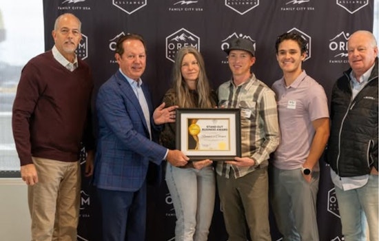 Orem Honors Local Businesses with Stand-Out Business Awards; Brain Balance, Runner's Corner, and McGee's Stamp and Trophy Celebrated for Excellence
