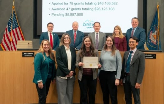 Orem's Strategy and Innovation Team Lauded for Securing Over $26 Million in Grants for City Advancement