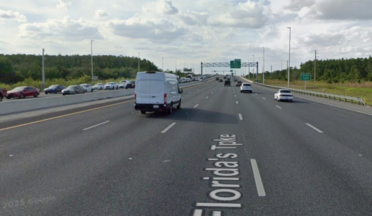 Overturned Semi-truck Causes Major Delays on Florida's Turnpike Near Kissimmee