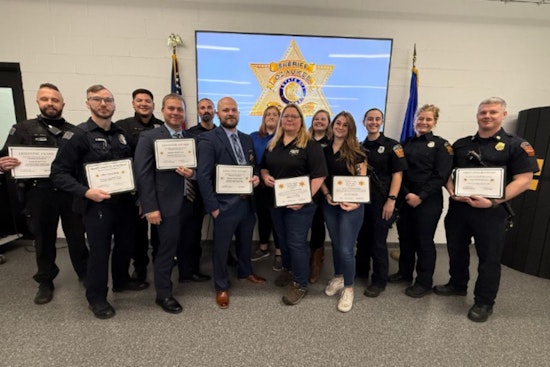 Ozaukee County Sheriff's Office Honors Officers and Local Hero in Domestic Violence Incident Response
