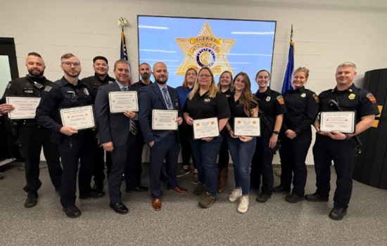 Ozaukee County Sheriff's Office Honors Officers and Local Hero in Domestic Violence Incident Response