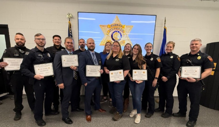 Ozaukee County Sheriff's Office Honors Officers and Local Hero in Domestic Violence Incident Response