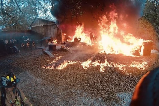 Parker County Fire Crews Tackle Simultaneous Blazes on Ice House Road and Ridgeview Drive