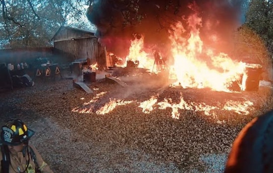 Parker County Fire Crews Tackle Simultaneous Blazes on Ice House Road and Ridgeview Drive