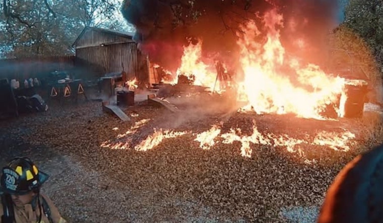Parker County Fire Crews Tackle Simultaneous Blazes on Ice House Road and Ridgeview Drive