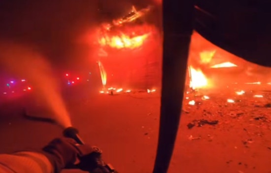 Parker County Firefighters Quickly Contain Garage Fire Involving Electric and Hybrid Vehicles in Deer Ridge