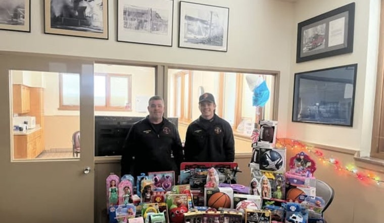 Parma Community Rallies Behind Olivia's Dream Toy Drive with Generous Donations and $500 Fire Union Contribution