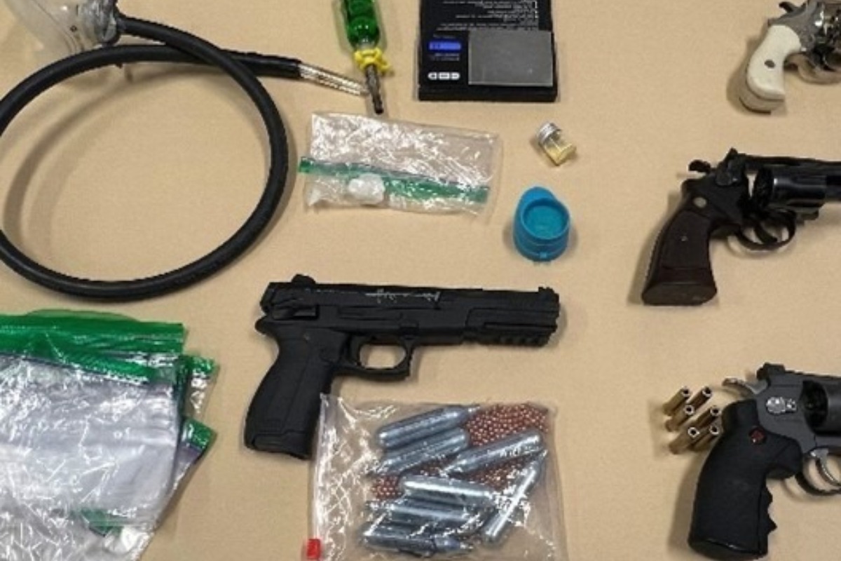 Parole Violator Arrested with Cache of Weapons and Drugs in Vallejo