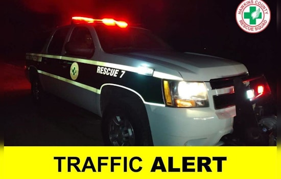 Pedestrian Injured in Vehicle Collision on East Main Street in Rogersville; Hawkins County Rescue Squad Responds