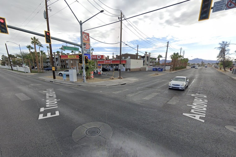 Pedestrian Struck in Crosswalk Near Tropicana and Boulder Highway, Sustains Minor Injuries