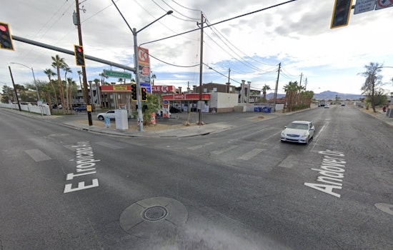 Pedestrian Struck in Crosswalk Near Tropicana and Boulder Highway, Sustains Minor Injuries