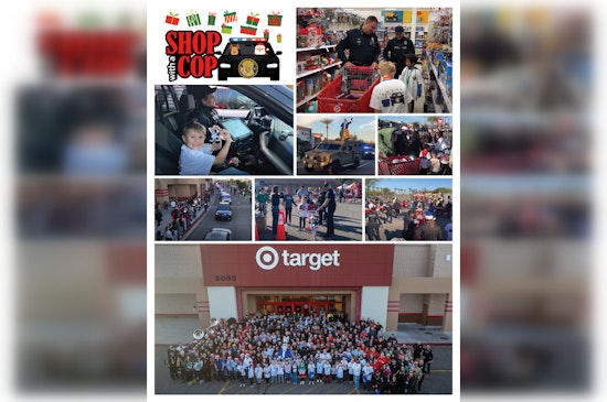 Peoria Police Brightens Holidays for Kids with Shopping Spree; Town Revels in Festive Cheer at Annual Holiday Festival