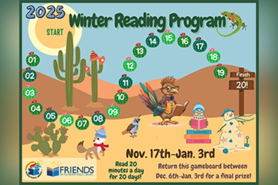 Peoria Public Library Launches Winter Reading Program Encouraging Reading and Reward Participation