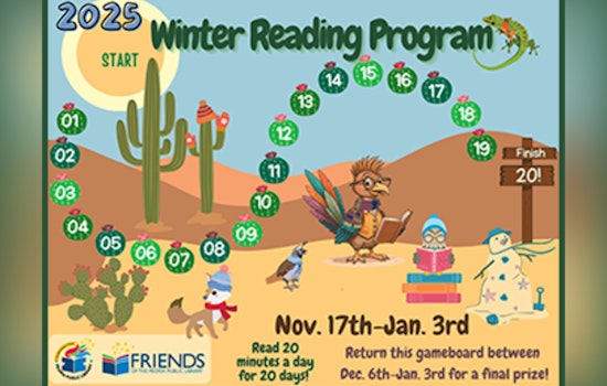 Peoria Public Library Launches Winter Reading Program Encouraging Reading and Reward Participation