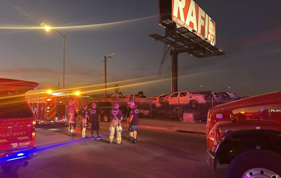 Phoenix Junkyard Blaze Engulfs 30 Cars; Firefighters Contain First Alarm Fire with No Injuries Reported