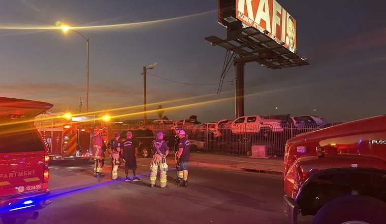 Phoenix Junkyard Blaze Engulfs 30 Cars; Firefighters Contain First Alarm Fire with No Injuries Reported