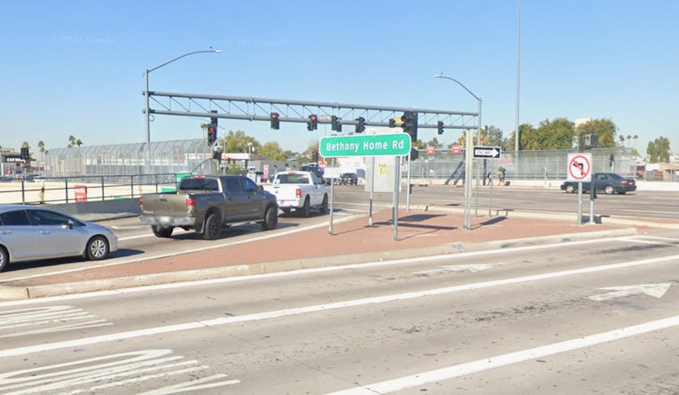 Phoenix Officer Hospitalized After Rollover Crash on I-17, Northbound Off-Ramp at Bethany Home Road Closed for Investigation