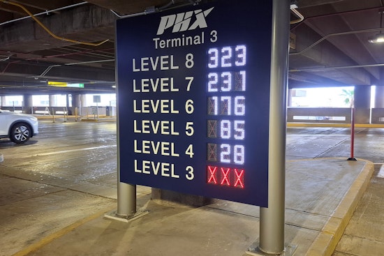 Phoenix Sky Harbor Airport Unveils New Parking Guidance System Ahead of Holiday Rush