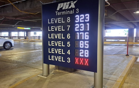 Phoenix Sky Harbor Airport Unveils New Parking Guidance System Ahead of Holiday Rush